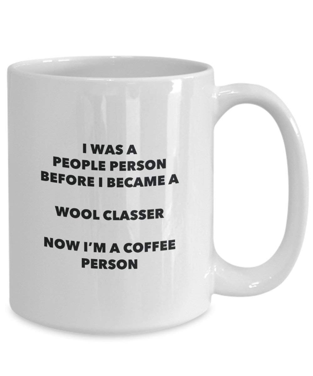 Wool Classer Coffee Person Mug - Funny Tea Cocoa Cup - Birthday Christmas Coffee Lover Cute Gag Gifts Idea