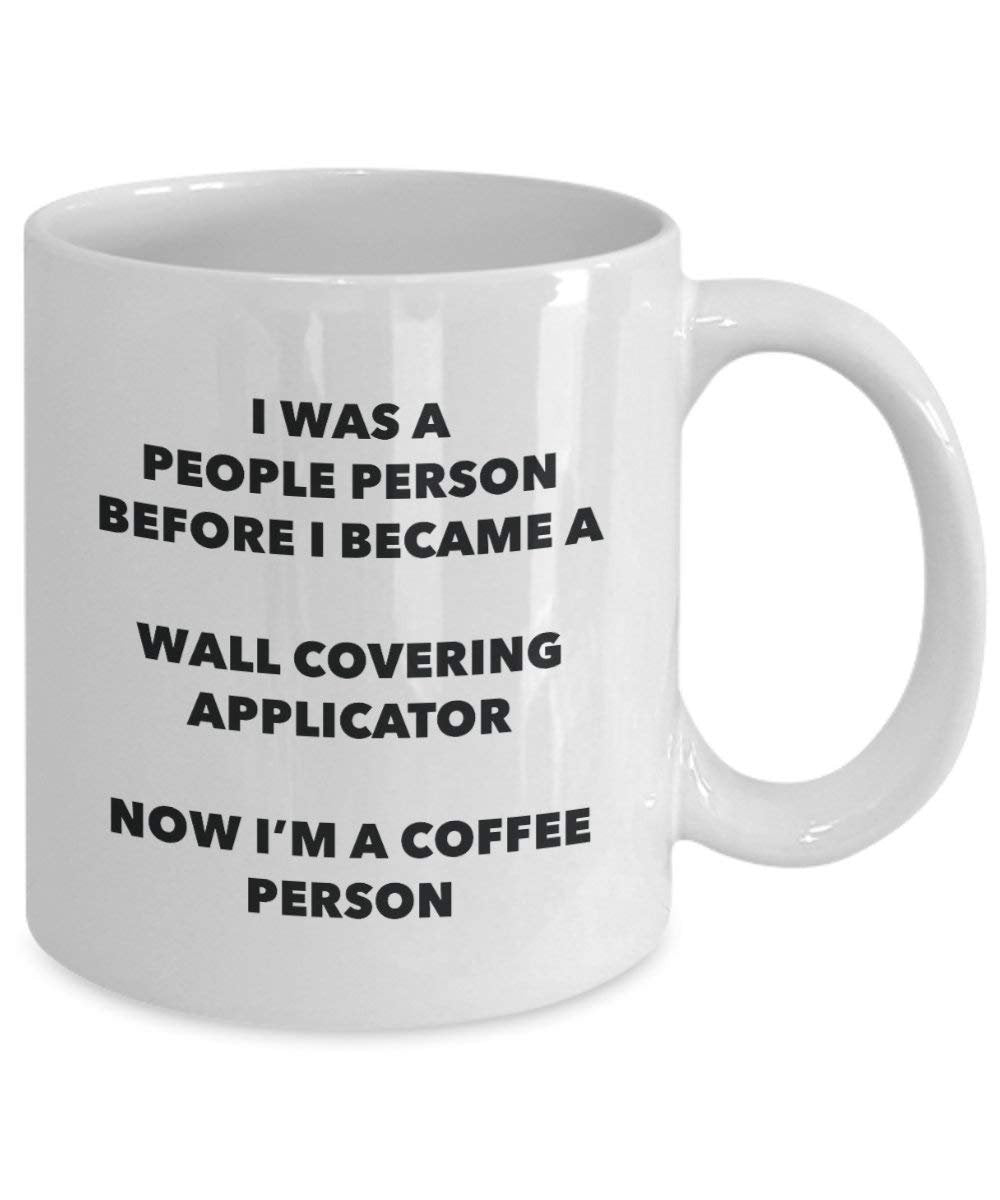 Wall Covering Applicator Coffee Person Mug - Funny Tea Cocoa Cup - Birthday Christmas Coffee Lover Cute Gag Gifts Idea
