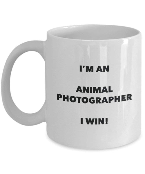 Animal photographe Mug – Je suis un acteur I Win. – Funny Tasse à café – Fantaisie anniversaire Idée de Gag cadeaux de Noël 15oz blanc