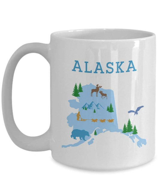 Alaska Tasse – Funny Tee Hot Cocoa Kaffeetasse – Neuheit Geburtstag Weihnachten Jahrestag Gag Geschenke Idee