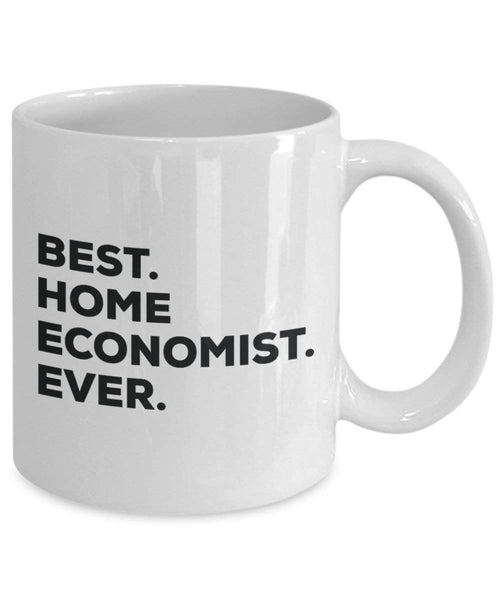 Best Home Ökonom Ever Tasse – Funny Coffee Cup – Thank You Anerkennung für Weihnachten Geburtstag Urlaub Einzigartiges Geschenk Ideen