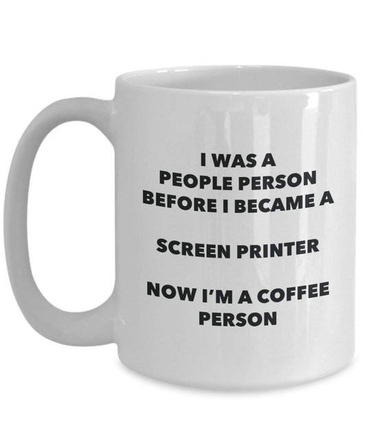 Bildschirm Drucker Kaffee Person Tasse – Funny Tee Kakao-Tasse – Geburtstag Weihnachten Kaffee Lover Cute Gag Geschenke Idee