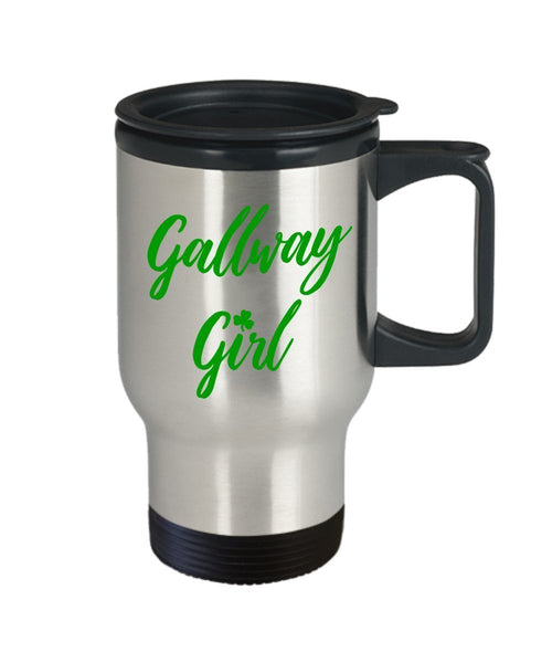 Galway Girl Travel Mug - Funny Tea Hot Cocoa Coffee Insulated Tumbler Cup - Novelty Birthday Christmas Anniversary Gag Gifts Idea