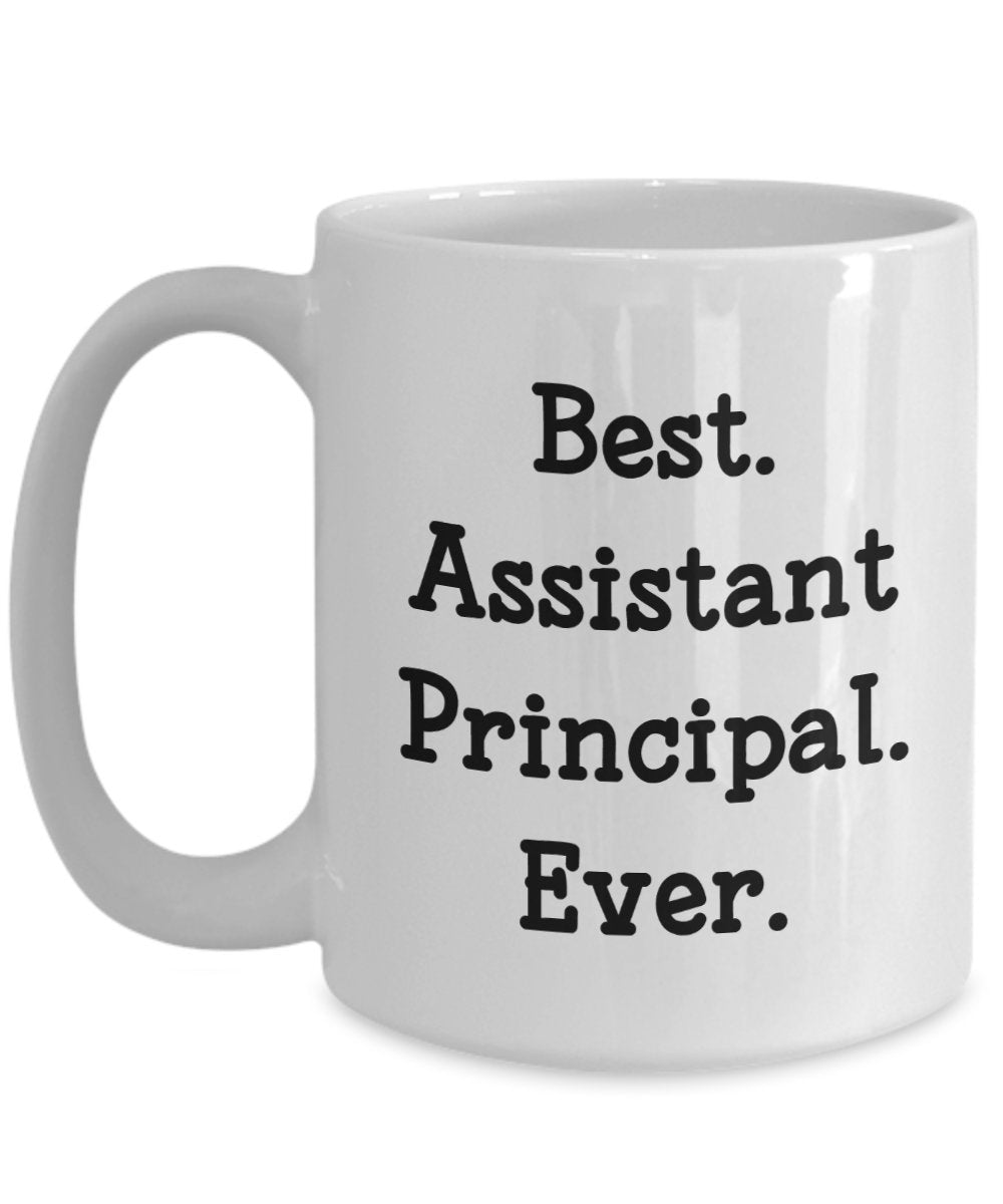 Best Assistant Principal Mug – Funny Tea Hot Cocoa Coffee Cup - Novelty Birthday Christmas Anniversary Gag Gifts Idea