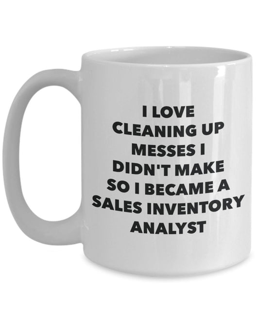 I Became a Sales Inventory Analyst Mug - Coffee Cup - Sales Inventory Analyst Gifts - Funny Novelty Birthday Present Idea