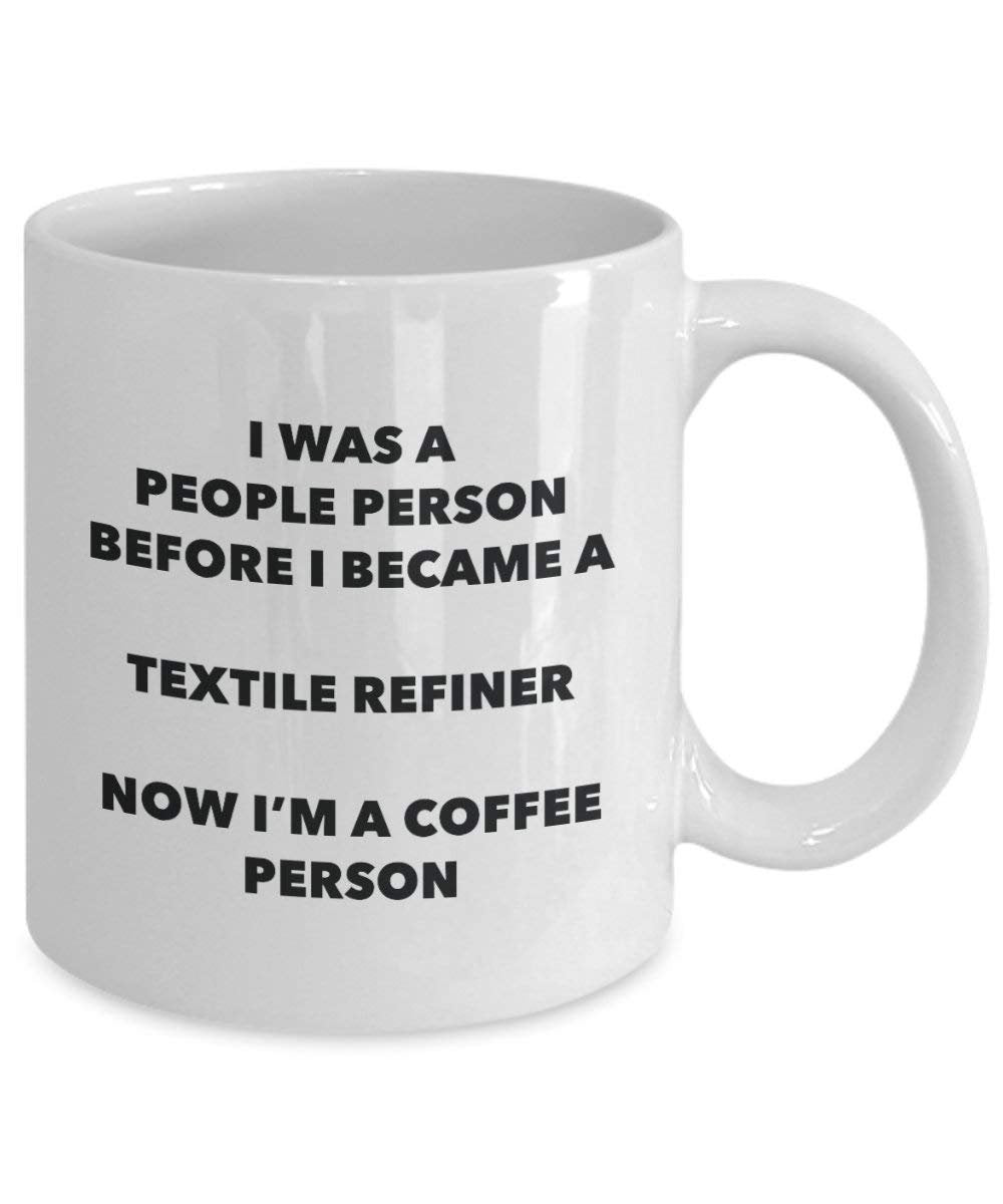 Textile Refiner Coffee Person Mug - Funny Tea Cocoa Cup - Birthday Christmas Coffee Lover Cute Gag Gifts Idea