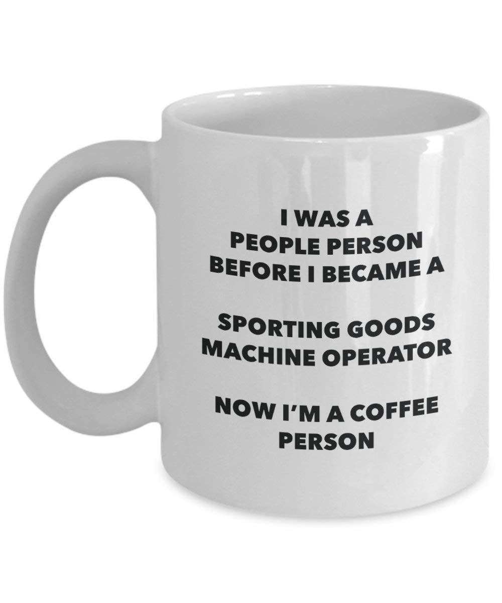 Sporting Goods Machine Operator Coffee Person Mug - Funny Tea Cocoa Cup - Birthday Christmas Coffee Lover Cute Gag Gifts Idea