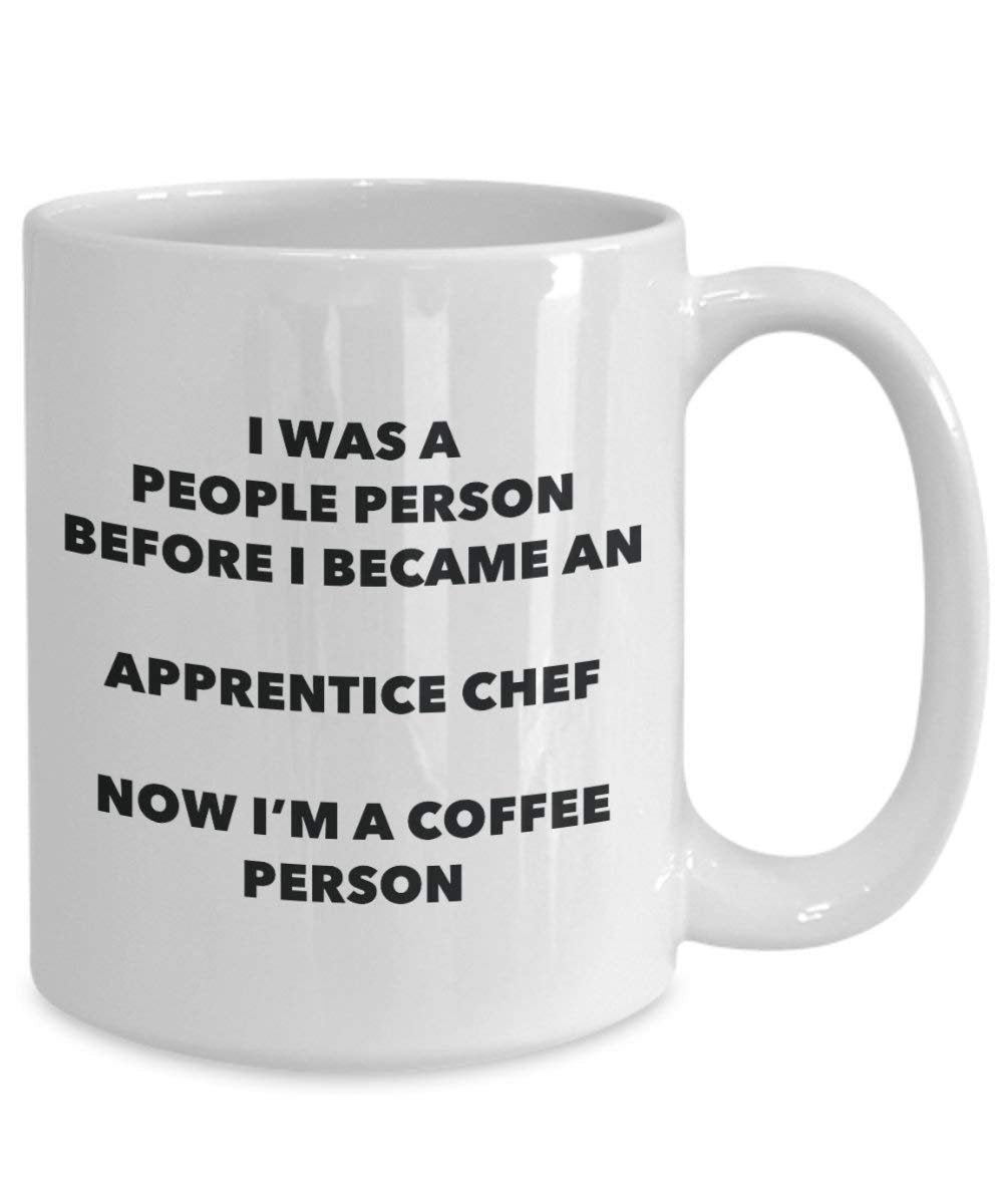 Apprentice Chef Kaffee Person Tasse – Funny Tee Kakao-Tasse – Geburtstag Weihnachten Kaffee Lover Cute Gag Geschenke Idee