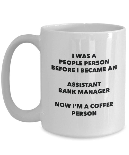 ASSISTANT Bank Manager Kaffee Person Tasse – Funny Tee Kakao-Tasse – Geburtstag Weihnachten Kaffee Lover Cute Gag Geschenke Idee