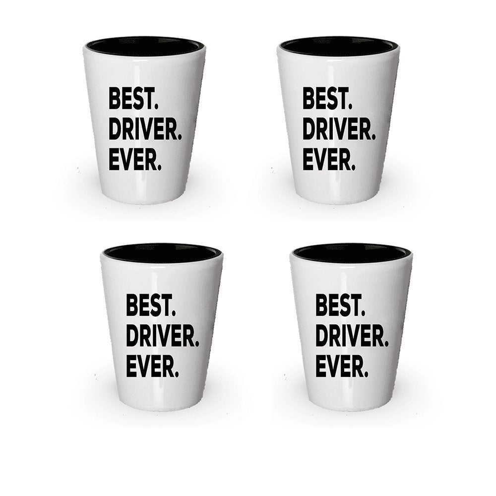 Bus Driver Shot Glass - Best Bus Driver Ever Gifts Appreciation Women Men - Retired Thank You Aide Funny (1)