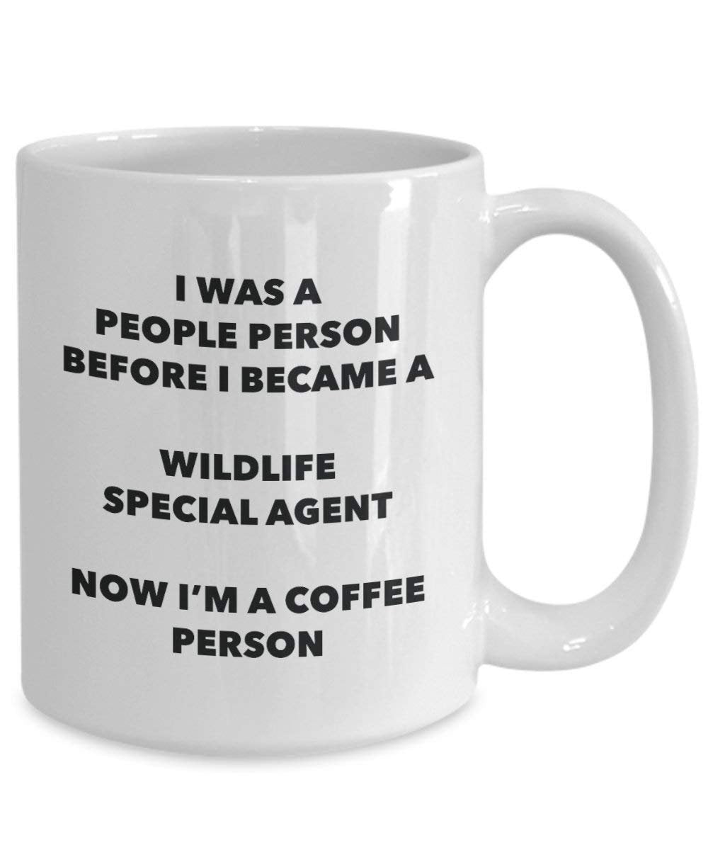 Wildlife Special Agent Coffee Person Mug - Funny Tea Cocoa Cup - Birthday Christmas Coffee Lover Cute Gag Gifts Idea