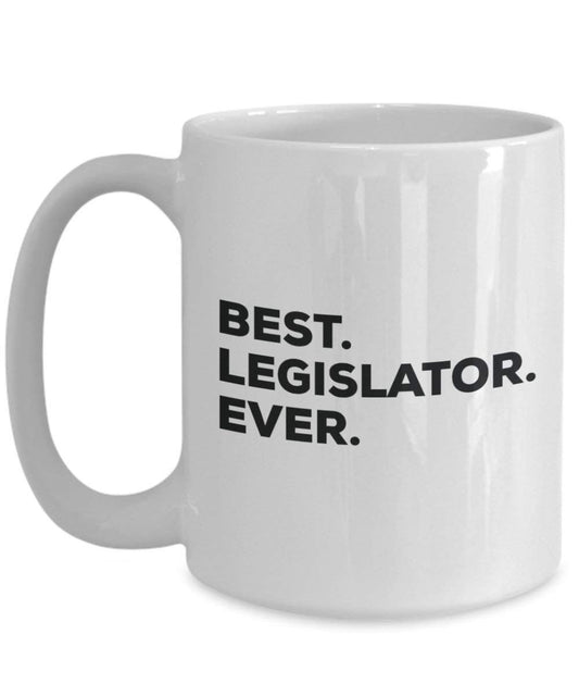 Best Gesetzgeber Ever Tasse – Funny Coffee Cup – Thank You Anerkennung für Weihnachten Geburtstag Urlaub Einzigartiges Geschenk Ideen 15oz weiß