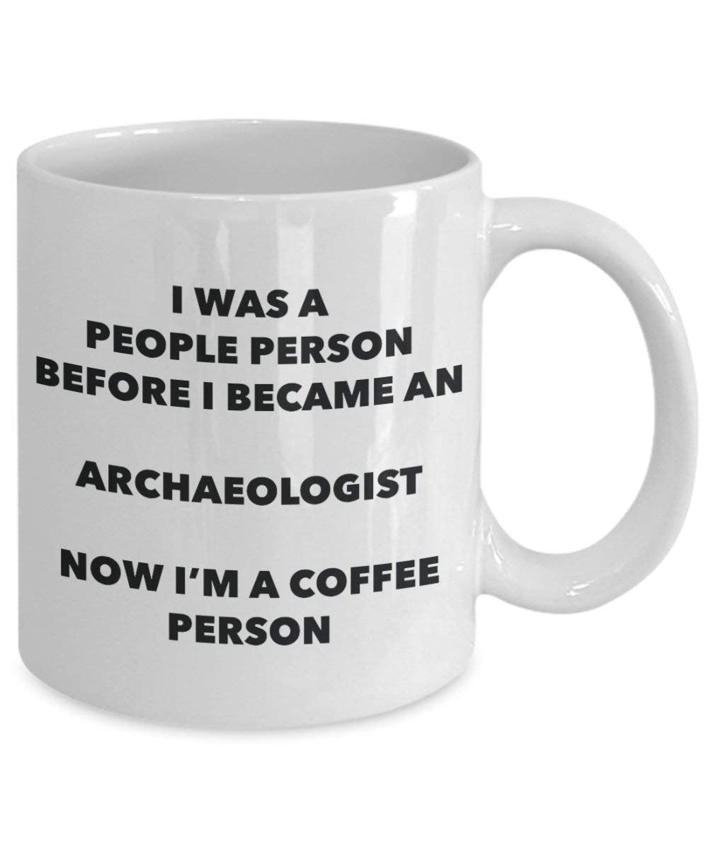 Archäologe Kaffee Person Tasse – Funny Tee Kakao-Tasse – Geburtstag Weihnachten Kaffee Lover Cute Gag Geschenke Idee
