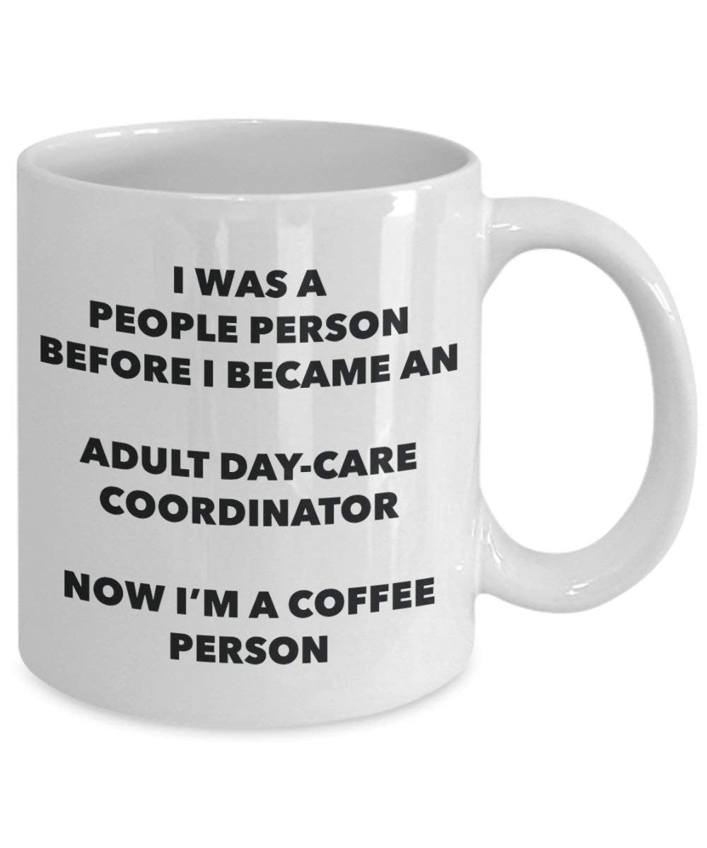 Adulte Day-care Coordinator personne à café Mug Tasse à thé de cacao – rigolo – Anniversaire de Noël amateur de café mignon Gag Gifts Idée 15oz blanc