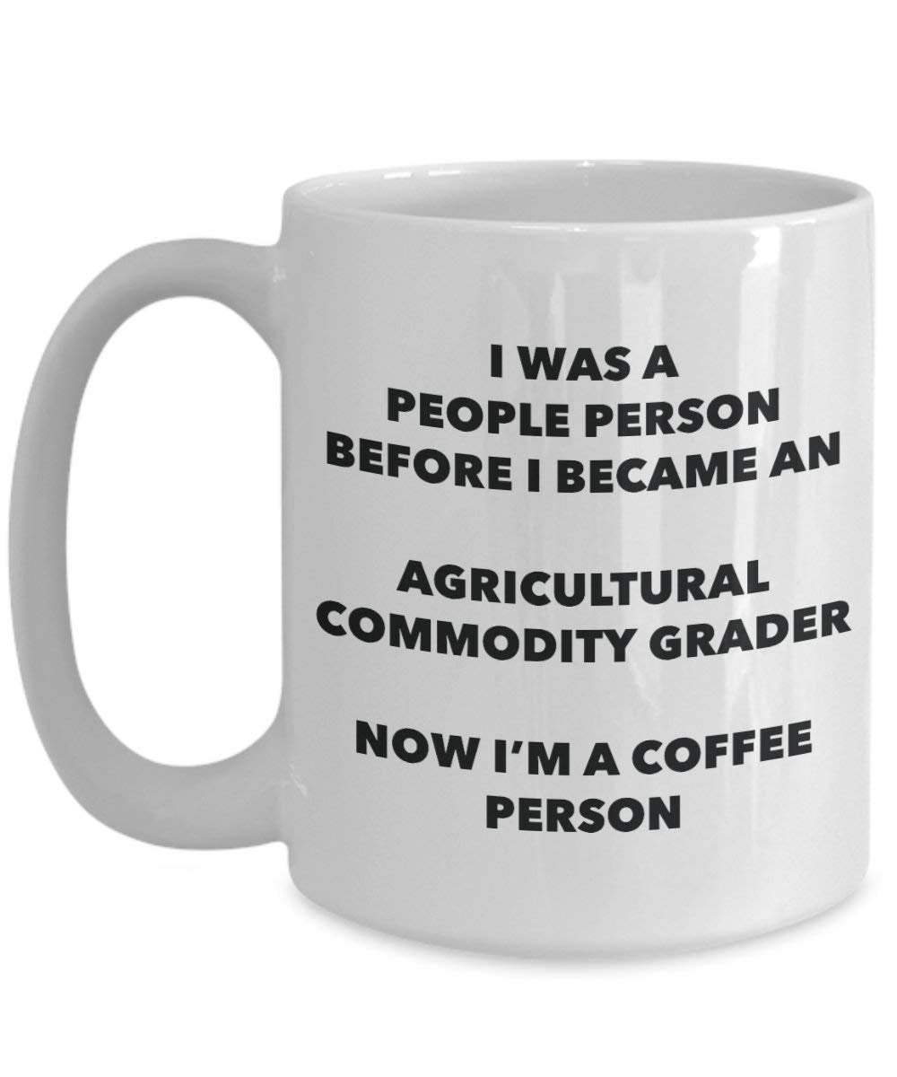 Agricultural Commodity Grader Coffee Person Mug - Funny Tea Cocoa Cup - Birthday Christmas Coffee Lover Cute Gag Gifts Idea
