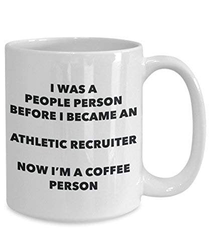 Athletic Recruiter Coffee Person Mug - Funny Tea Cocoa Cup - Birthday Christmas Coffee Lover Cute Gag Gifts Idea