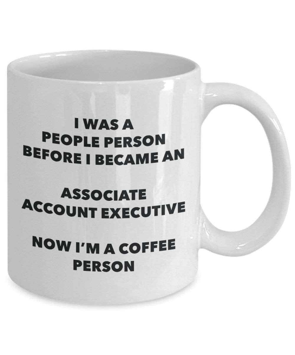 Associate Account Executive Coffee Person Mug - Funny Tea Cocoa Cup - Birthday Christmas Coffee Lover Cute Gag Gifts Idea