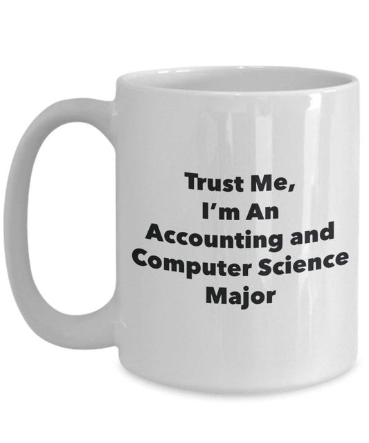 Trust Me, I'm An Computer Science et de vente principaux Mug rigolo – Tasse à café – Cute Graduation Gag Gifts idées pour vos amis et Camarades de classe 15oz blanc