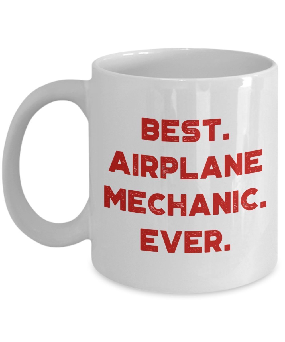 Tasse mit Flugzeug-Mechaniker-Motiv, lustige Teetasse, Kakao, Kaffeetasse – Neuheit Geburtstag Weihnachten Jahrestag Gag Geschenkidee