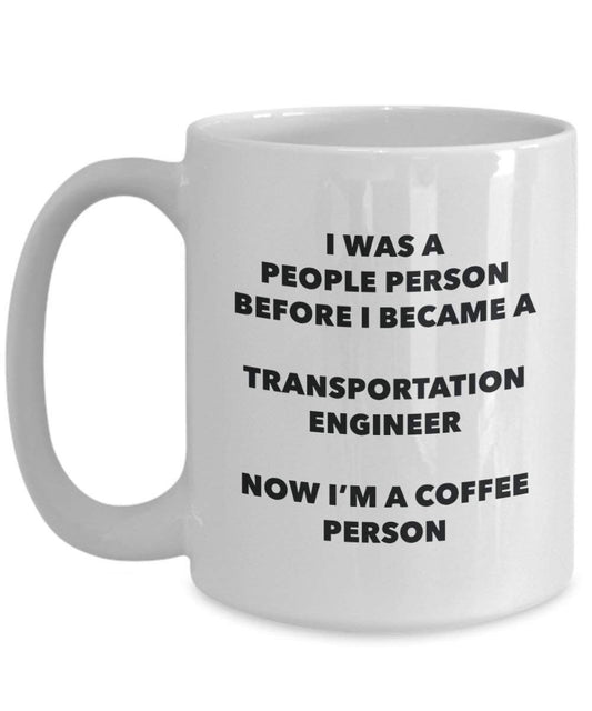 Transport ingénieur personne à café Mug Tasse à thé de cacao – rigolo – Anniversaire de Noël amateur de café mignon Gag Gifts Idée 15oz blanc