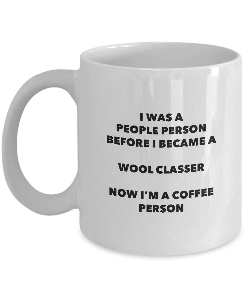 Wool Classer Coffee Person Mug - Funny Tea Cocoa Cup - Birthday Christmas Coffee Lover Cute Gag Gifts Idea