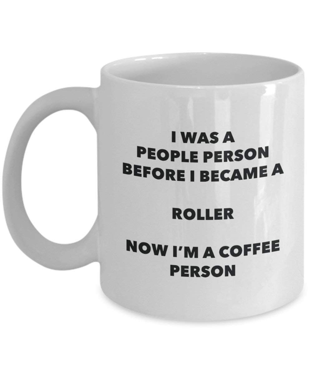 Roller Kaffee Person Tasse – Funny Tee Kakao-Tasse – Geburtstag Weihnachten Kaffee Lover Cute Gag Geschenke Idee