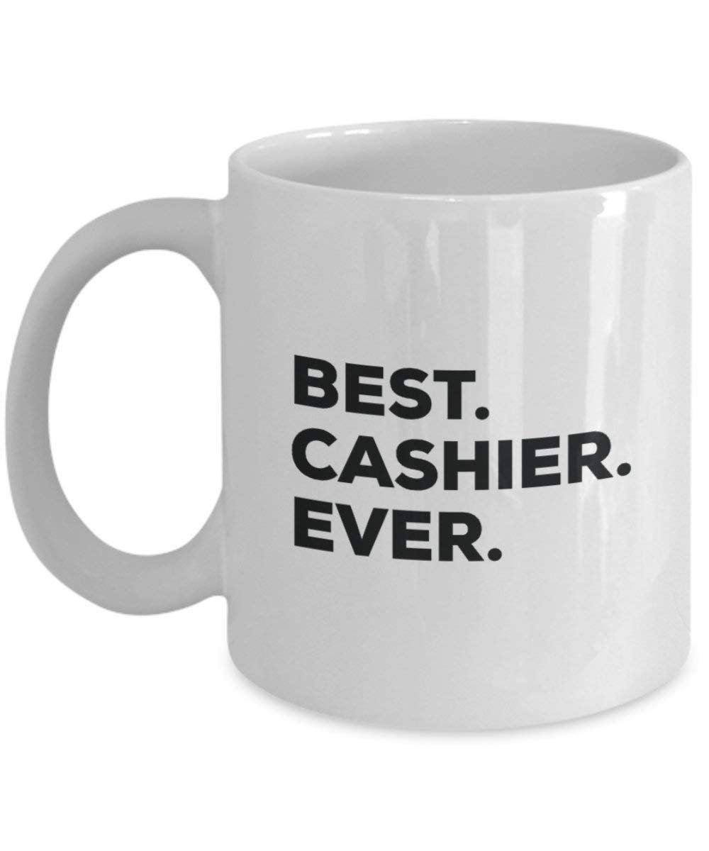 Best Kasse Ever Tasse – Funny Coffee Cup – Thank You Anerkennung für Weihnachten Geburtstag Urlaub Einzigartiges Geschenk Ideen