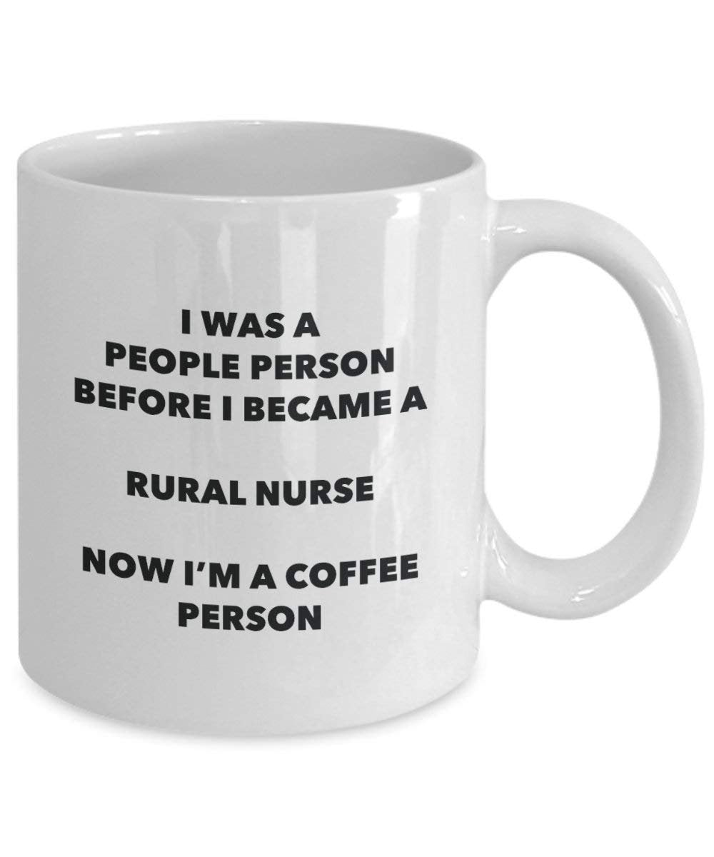 Rural NurseCoffee Person Mug - Funny Tea Cocoa Cup - Birthday Christmas Coffee Lover Cute Gag Gifts Idea