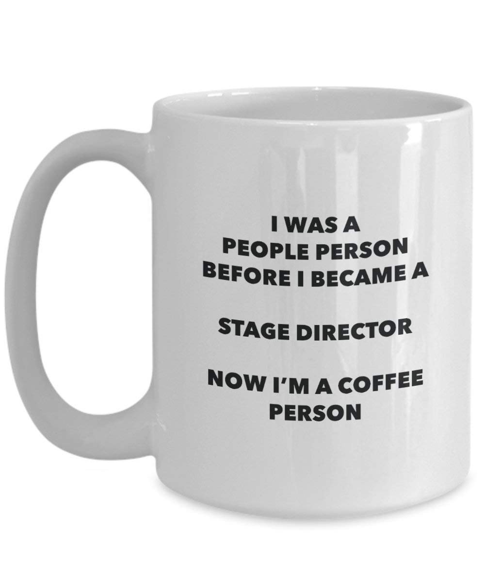 Stage Regisseur Kaffee Person Tasse – Funny Tee Kakao-Tasse – Geburtstag Weihnachten Kaffee Lover Cute Gag Geschenke Idee