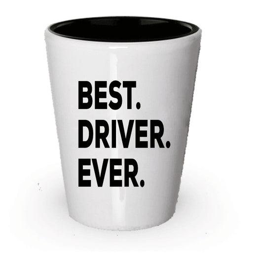 Bus Driver Shot Glass - Best Bus Driver Ever Gifts Appreciation Women Men - Retired Thank You Aide Funny (1)