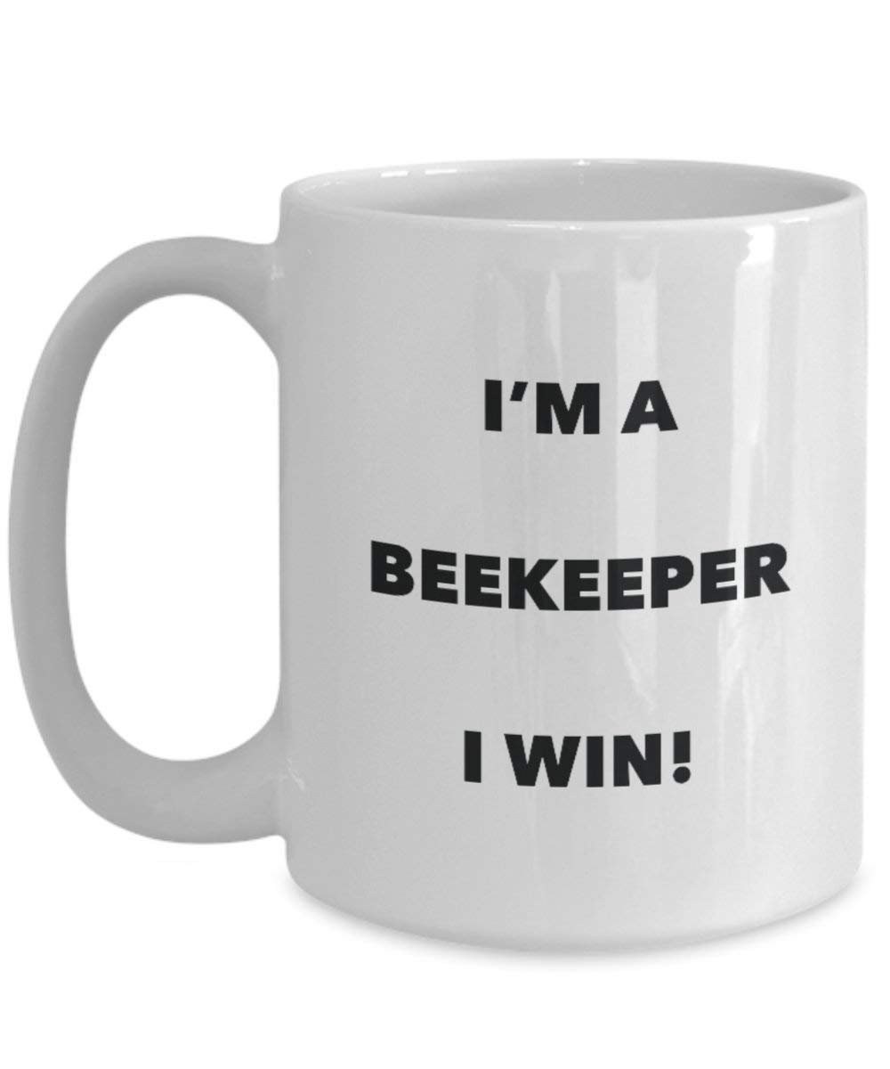 Imker Tasse – I 'm a Imker I Win. – Funny Kaffeetasse – Neuheit Geburtstag Weihnachten Gag Geschenke Idee 11oz weiß