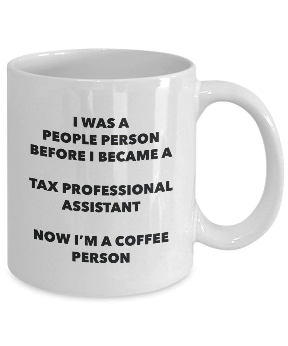 Tax Professional Assistant Kaffee Person Tasse – Funny Tee Kakao-Tasse – Geburtstag Weihnachten Kaffee Lover Cute Gag Geschenke Idee
