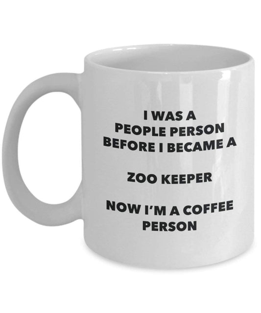 Zoo Keeper Coffee Person Mug - Funny Tea Cocoa Cup - Birthday Christmas Coffee Lover Cute Gag Gifts Idea