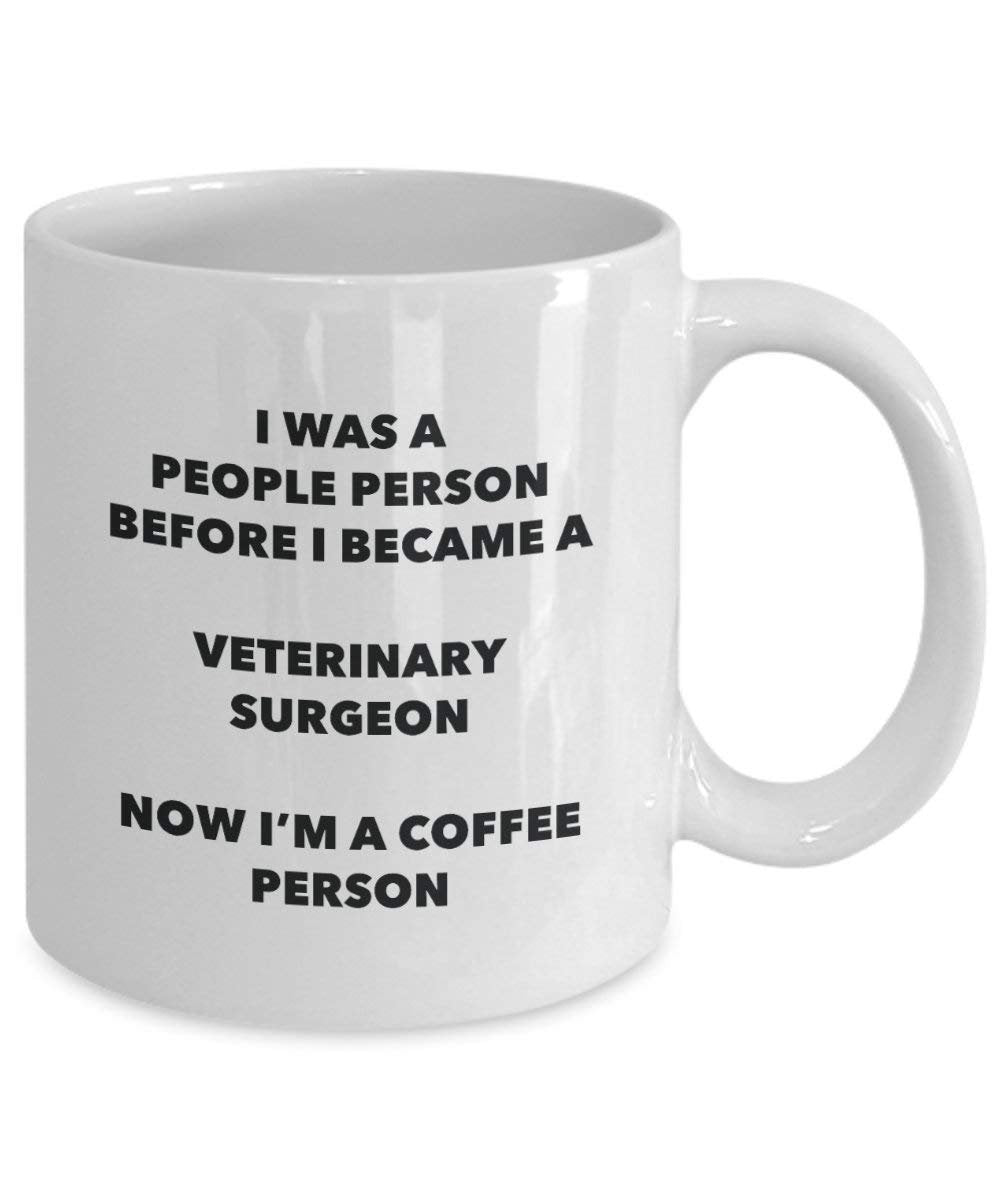 chirurgien vétérinaire personne à café Mug Tasse à thé de cacao – rigolo – Anniversaire de Noël amateur de café mignon Gag Gifts Idée 15oz blanc