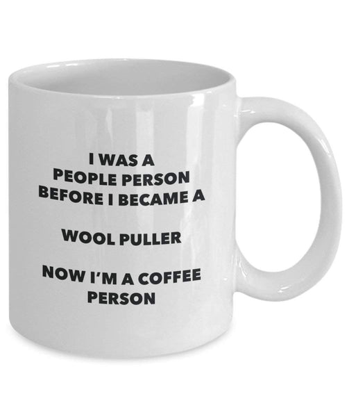 Wool Puller Coffee Person Mug - Funny Tea Cocoa Cup - Birthday Christmas Coffee Lover Cute Gag Gifts Idea