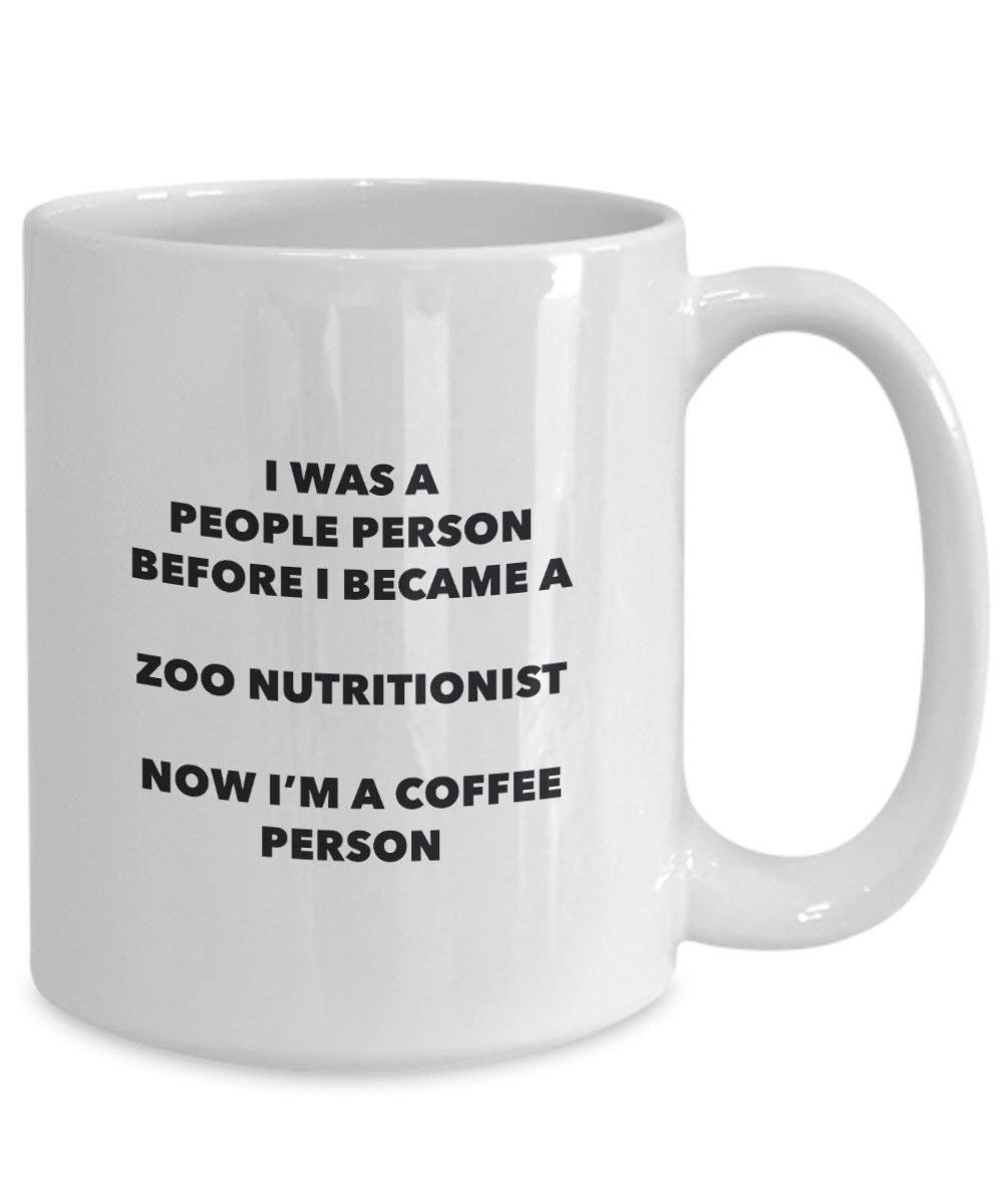 Zoo Nutritionist Coffee Person Mug - Funny Tea Cocoa Cup - Birthday Christmas Coffee Lover Cute Gag Gifts Idea