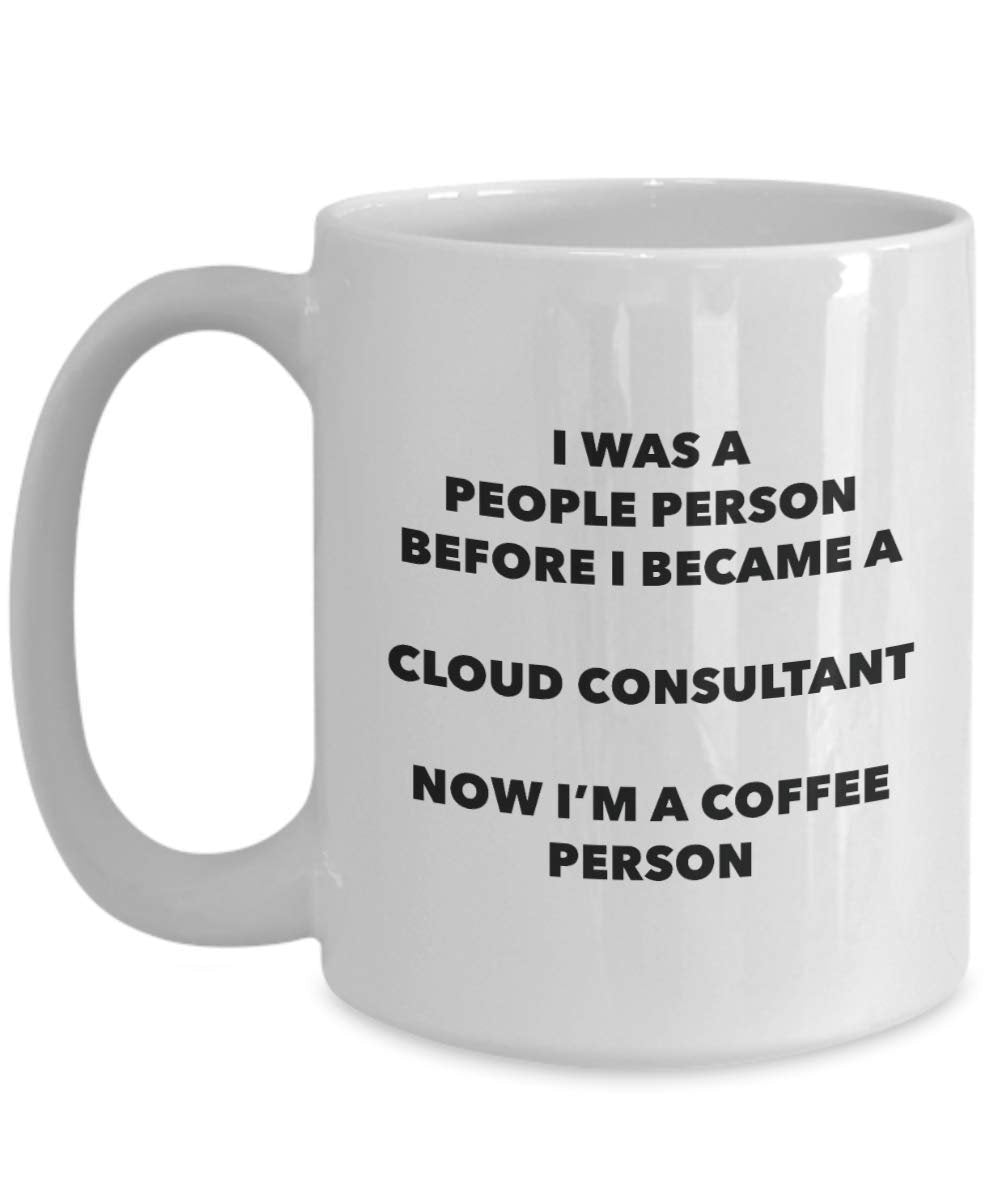 cloud Consultant mug – I' m A cloud Consultant i Win. – Funny Coffee Cup – novelty Birthday Christmas GAG regalo idea 11oz Infradito colorati estivi, con finte perline