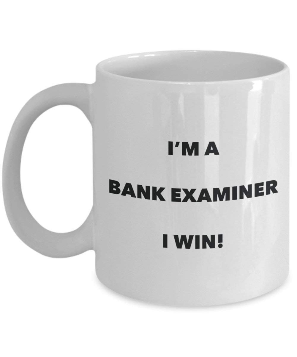 banque Légiste Mug I Win. – Funny Tasse à café – Fantaisie anniversaire Idée de Gag cadeaux de Noël 11oz blanc