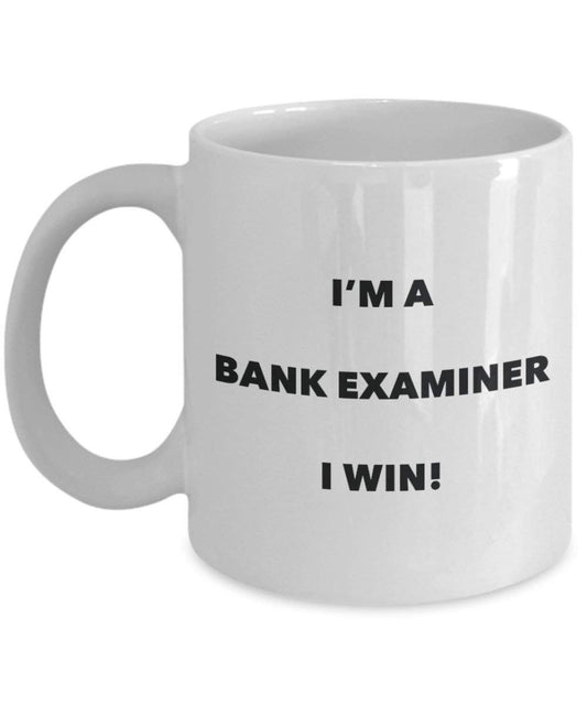 banque Légiste Mug I Win. – Funny Tasse à café – Fantaisie anniversaire Idée de Gag cadeaux de Noël 11oz blanc