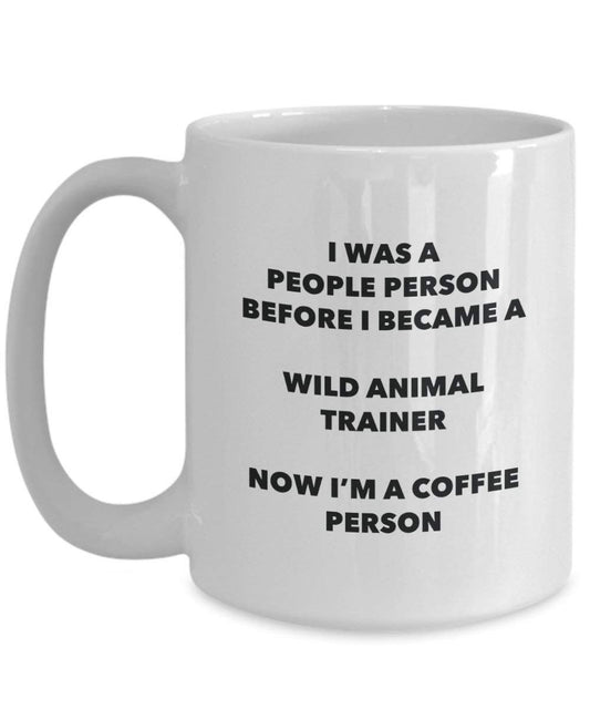 Wild Animal Trainer Coffee Person Mug - Funny Tea Cocoa Cup - Birthday Christmas Coffee Lover Cute Gag Gifts Idea