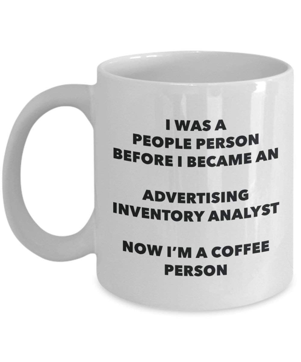 Advertising Inventory Analyst Coffee Person Mug - Funny Tea Cocoa Cup - Birthday Christmas Coffee Lover Cute Gag Gifts Idea