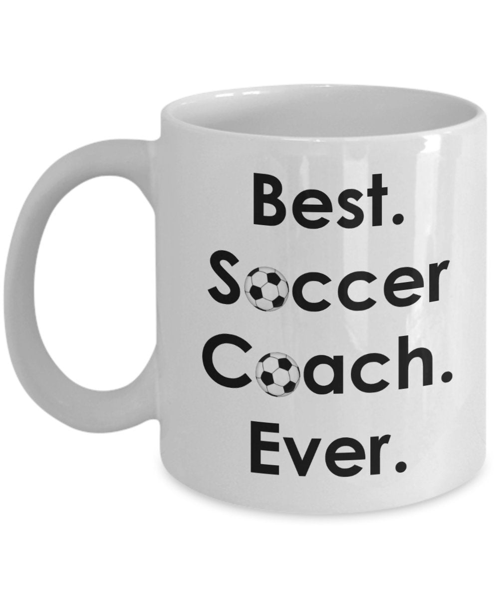 Coach Soccer Gifts - Coach Mug- Funny Tea Hot Cocoa Coffee Cup - Novelty Birthday Christmas Anniversary Gag Gifts Idea