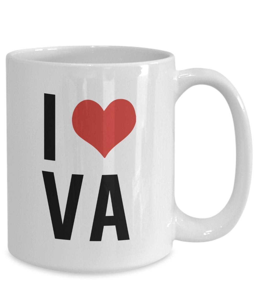 Tasse mit Aufschrift"I Love Va" – Lustige Teetasse für heiße Kakao-Kaffeetasse – Neuheit Geburtstag Weihnachten Jahrestag Gag Geschenkidee