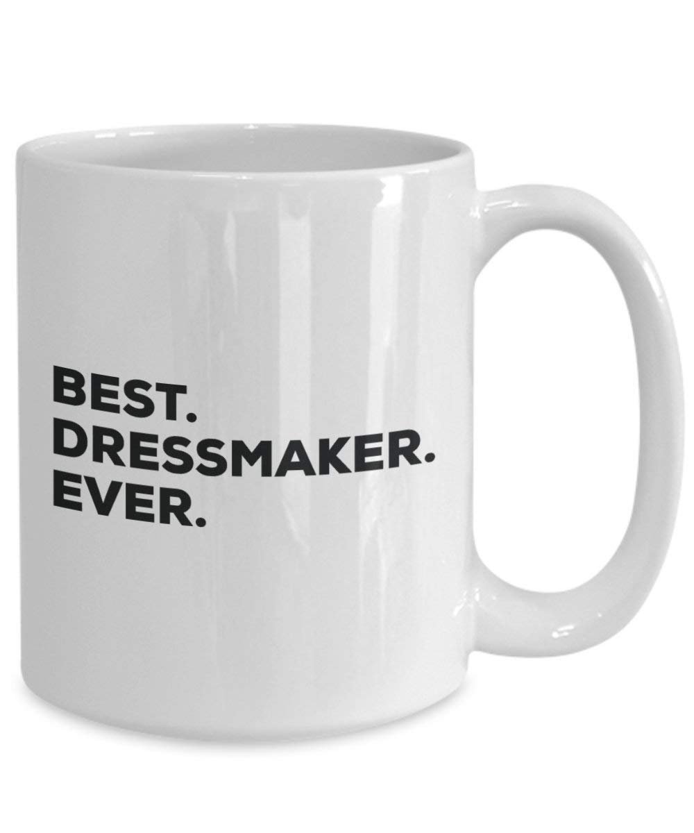 Best Dressmaker Ever mug – Funny Coffee Cup – Thank You Appreciation idee regalo per Natale festa di compleanno unico 11oz Infradito colorati estivi, con finte perline