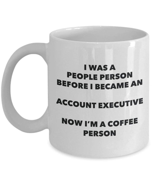 Compte Executive personne à café Mug Tasse à thé de cacao – rigolo – Anniversaire de Noël amateur de café mignon Gag Gifts Idée 11oz blanc