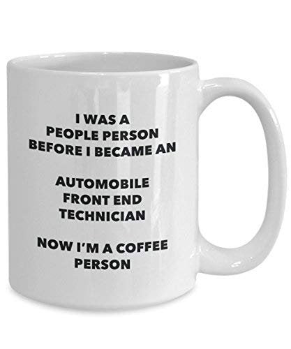 Automobile Front End Technician Coffee Person Mug - Funny Tea Cocoa Cup - Birthday Christmas Coffee Lover Cute Gag Gifts Idea