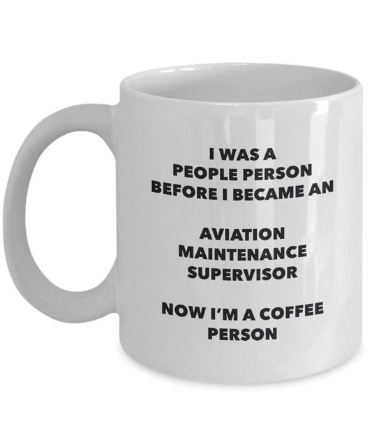 aviazione manutenzione Supervisor cacao persona – Tazza da tè caffè tazza – Birthday Christmas Coffee Lover cute GAG regalo idea 11oz Infradito colorati estivi, con finte perline