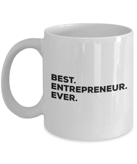 Best Entrepreneur Ever mug – Funny Coffee Cup – Thank You Appreciation idee regalo per Natale festa di compleanno unico 11oz Infradito colorati estivi, con finte perline