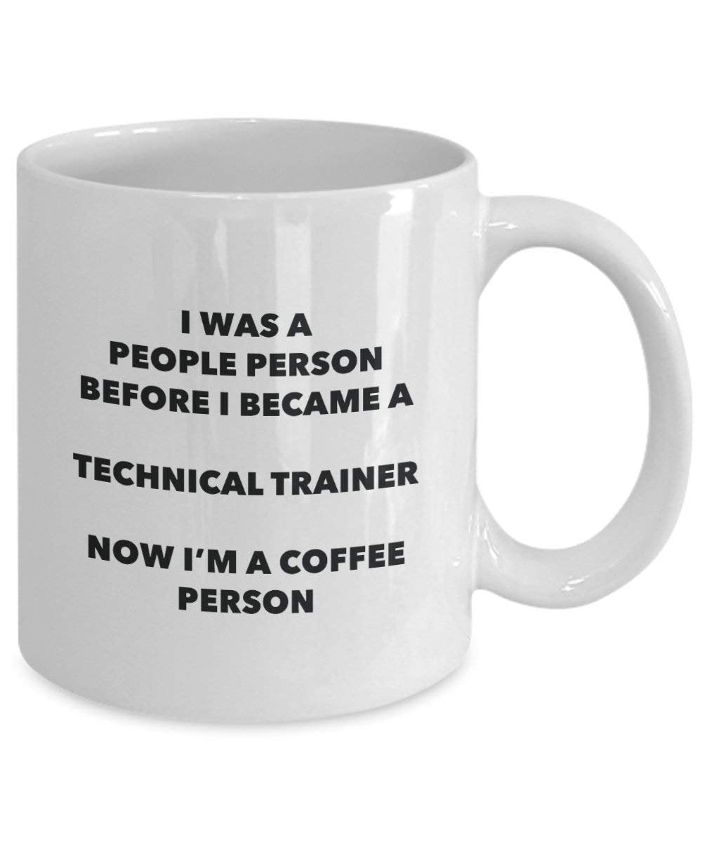 Tecnica Trainer cacao persona – Tazza da tè caffè tazza – Birthday Christmas Coffee Lover cute GAG regalo idea 11oz Infradito colorati estivi, con finte perline