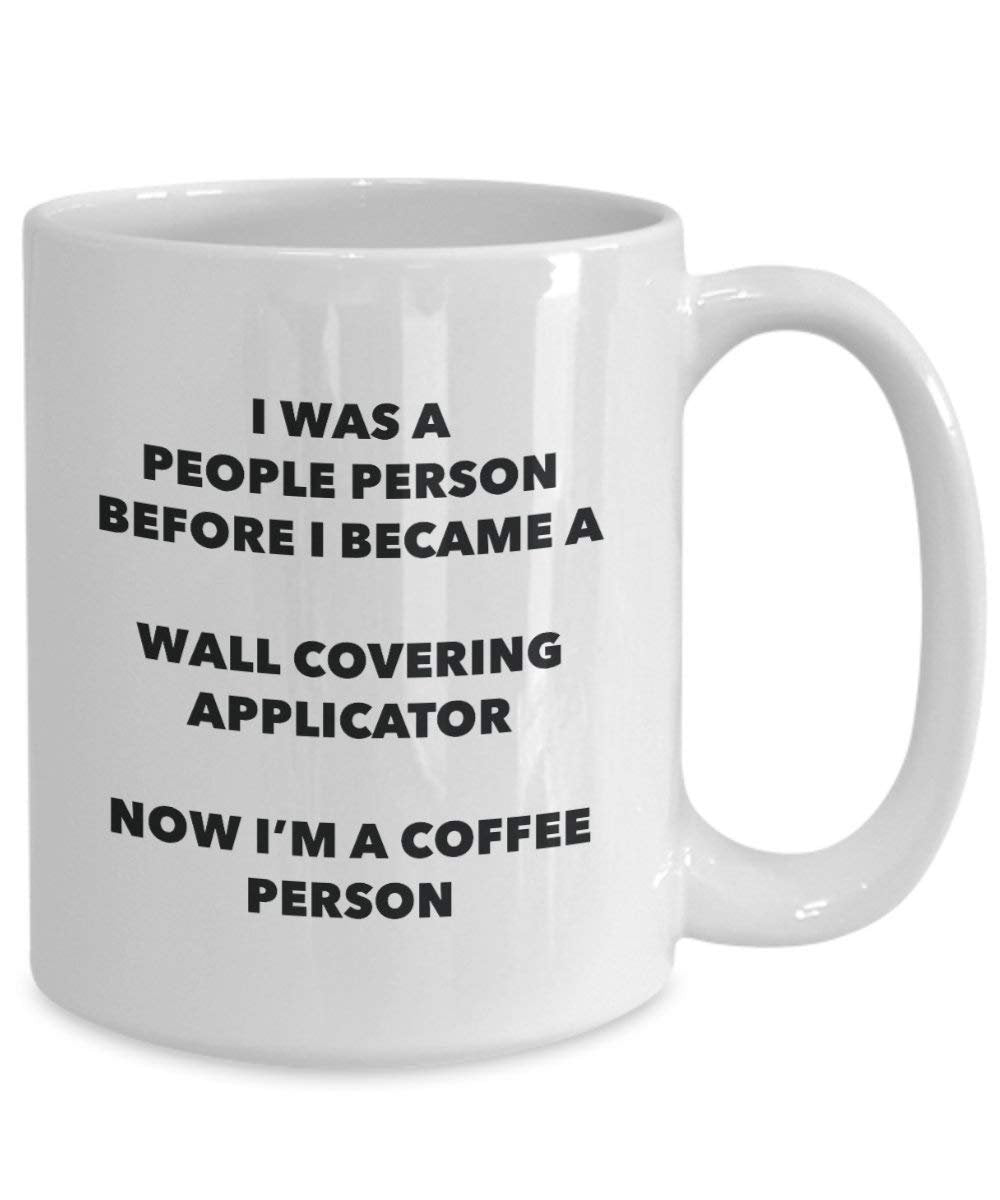 Wall Covering Applicator Coffee Person Mug - Funny Tea Cocoa Cup - Birthday Christmas Coffee Lover Cute Gag Gifts Idea